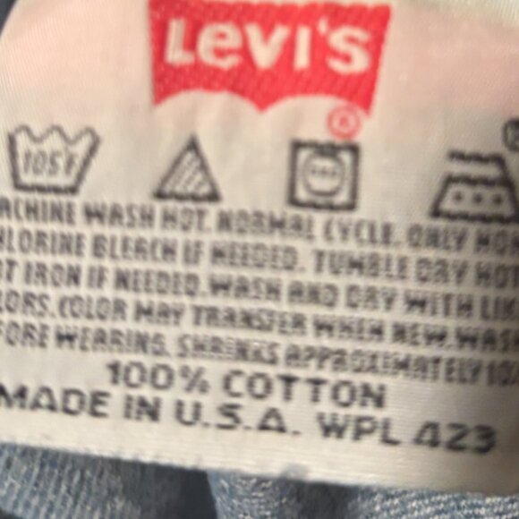 Vintage USA Levis 501 🔥 32/27 - Picture 7 of 9